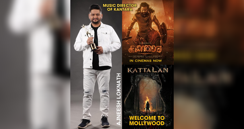 'Kaattalan' Movie team welcomes music director Ajaneesh loknath