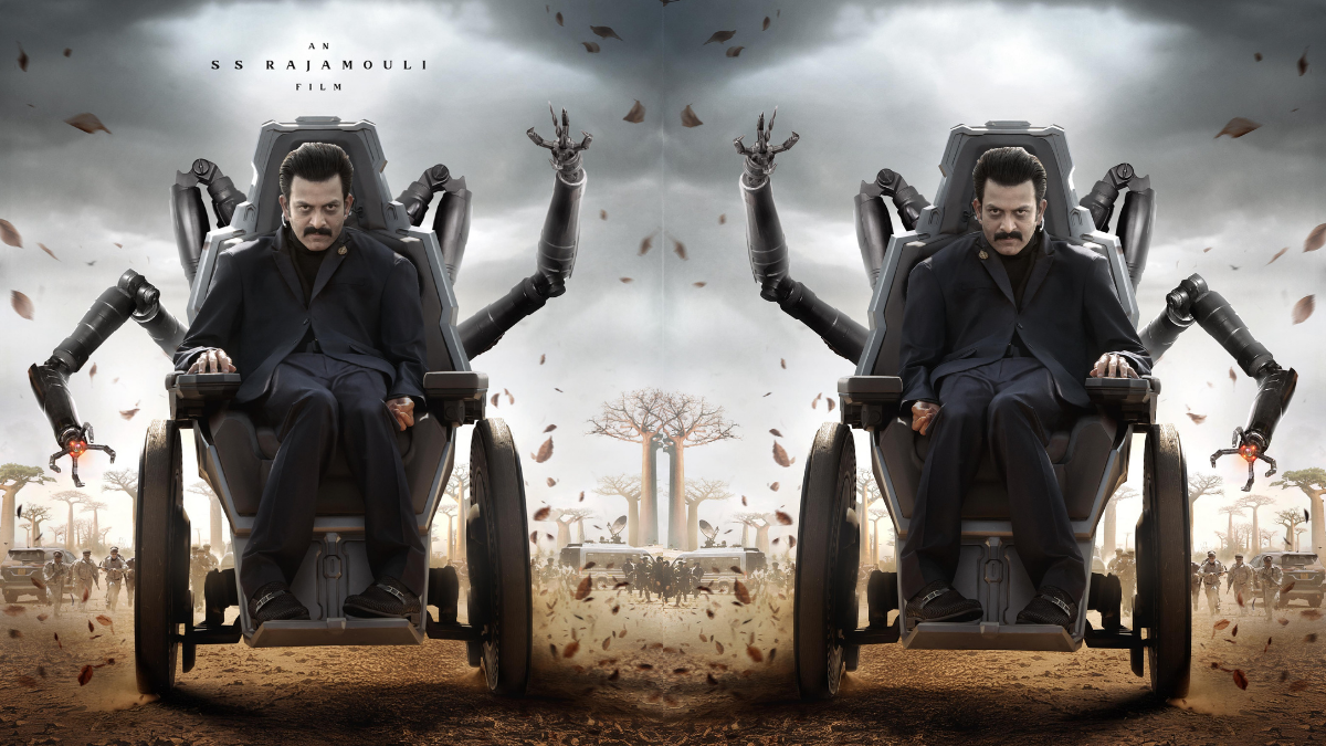 SSMB29 prithviraj sukumaran's character poster out.