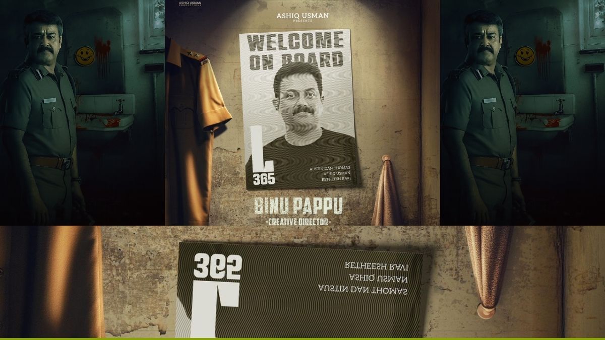 L365 features Binu Pappu as Creative Director and Mohanlal’s comeback in a police role.