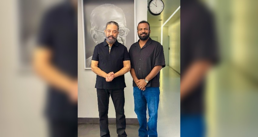 Jakes Bejoy and kamal Haasan