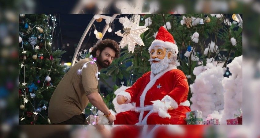 The Christmas special promo of "Raja Saab" is out