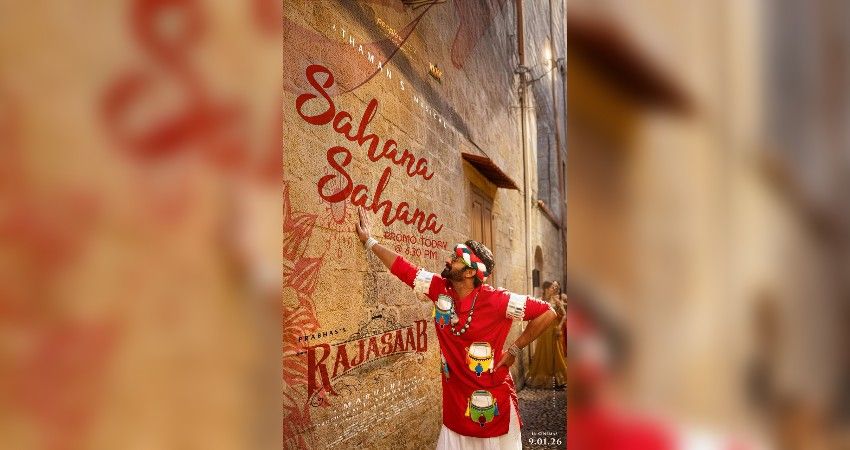 The second single, "Sahana Sahana" from Raja saab will be released on 17th.