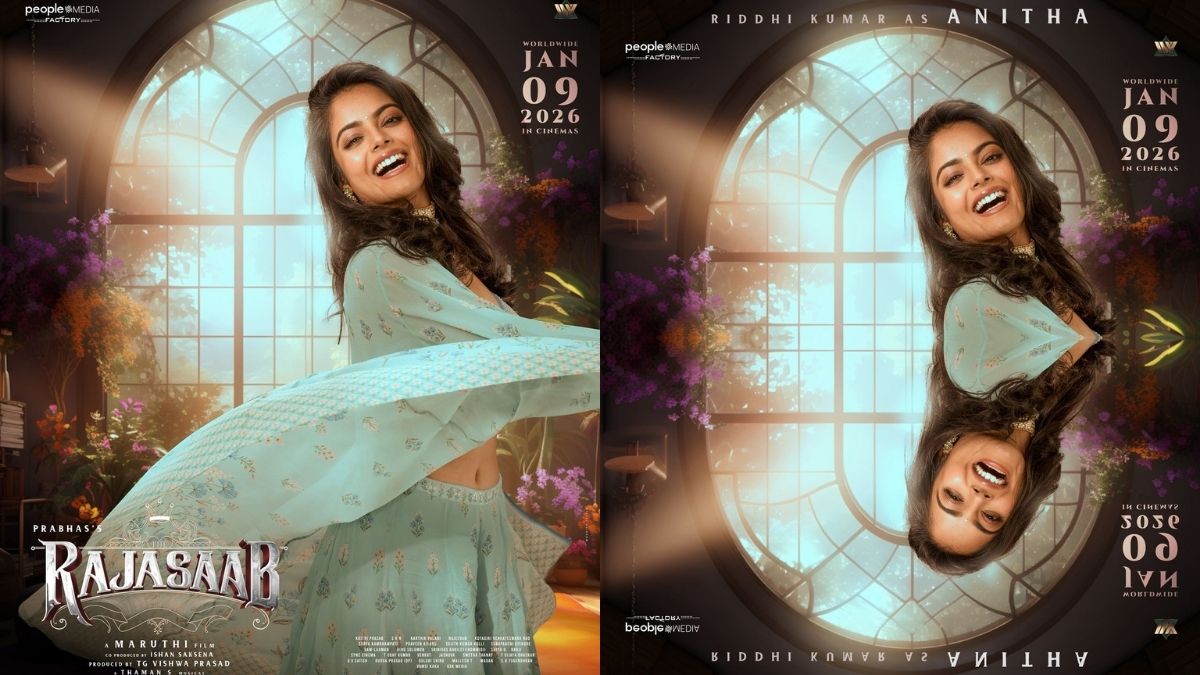 Rajasaab movie new character poster out
