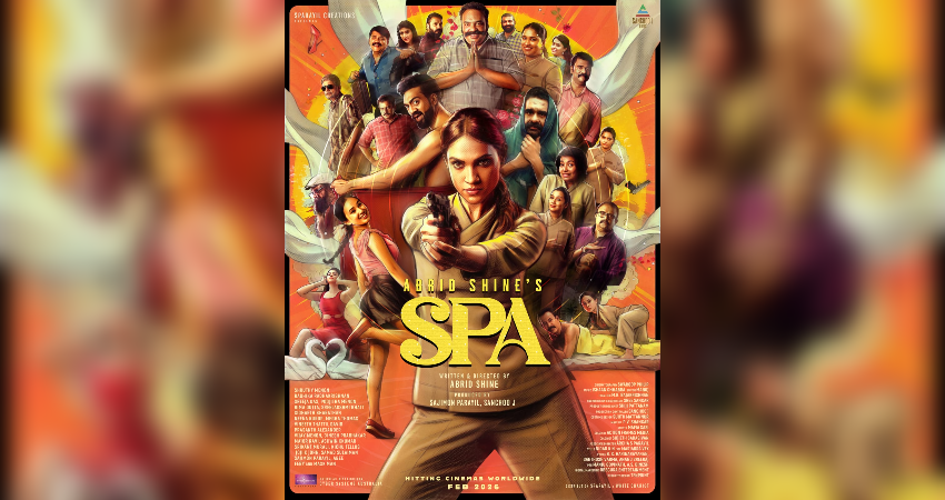 Abrid Shine's new Malayalam movie "Spa" hits worldwide release in February 2026, first look poster has been released