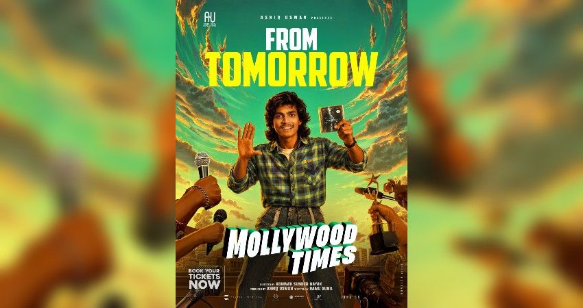The movie 'Mollywood Times' will releases in theaters tomorrow